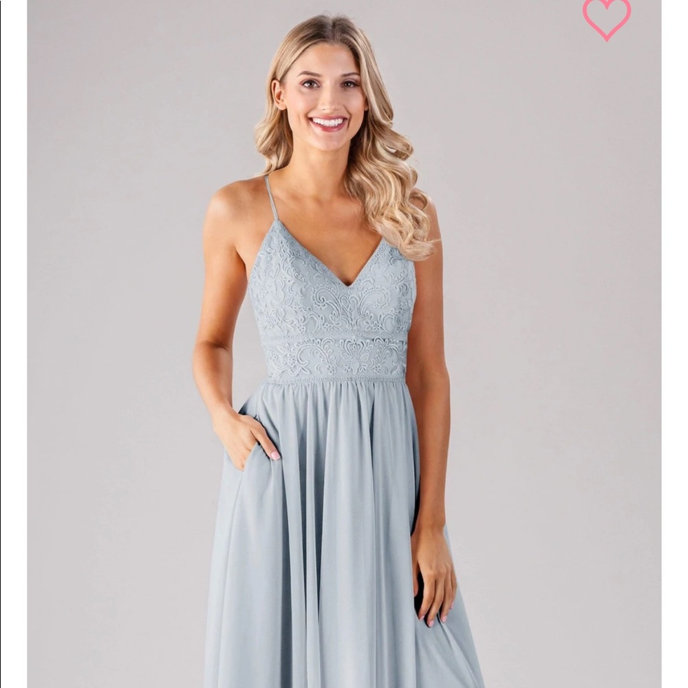 Kennedy Blue Cameron Gown - Fog - Size 2